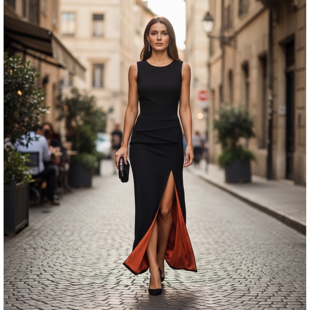 Nikki Italy Beautiful Dress Like New - Picture 1 of 7